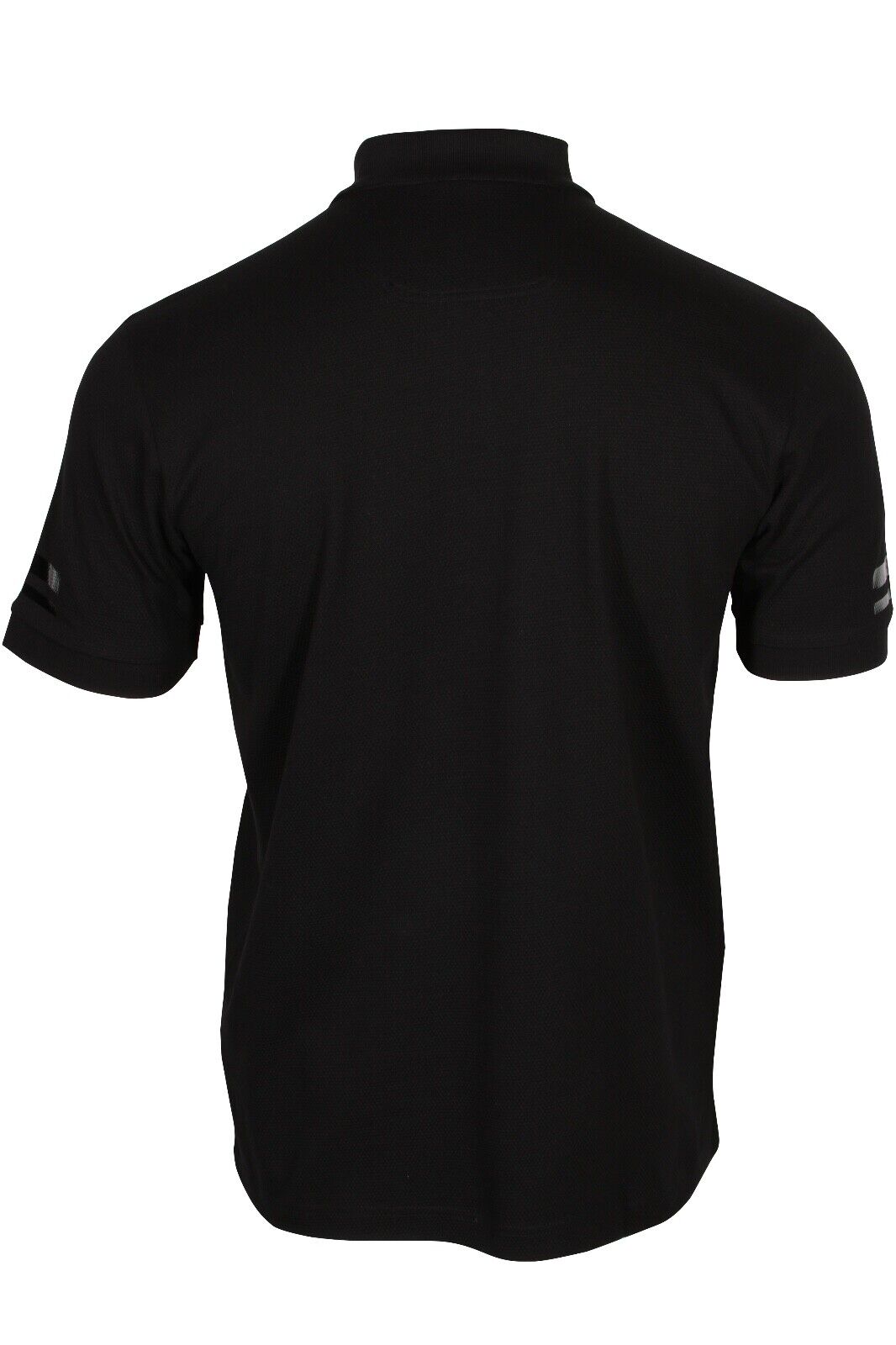 HUGO BOSS Paddy Mirror Men’s Stretch-Cotton Polo Shirt in Black 50501214 001