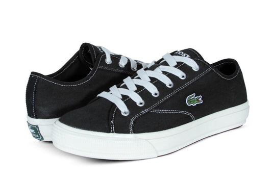 Lacoste Backcourt 124 1 CMA Men's Trainers in Black and Off White 747CMA0005454