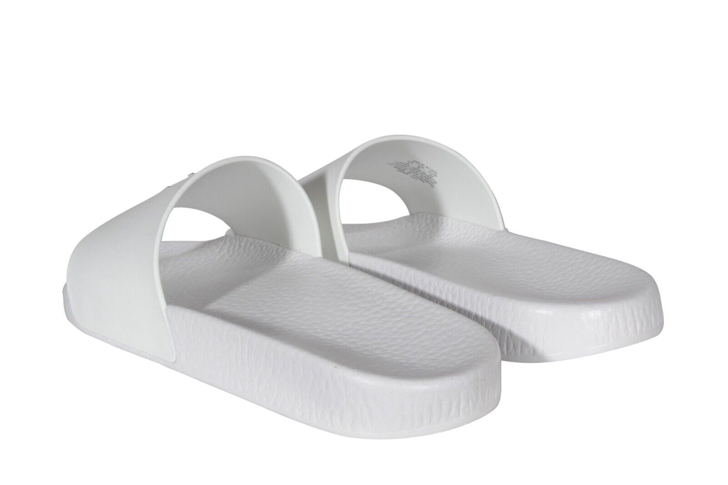 Polo Ralph Lauren Signature Pony Slide in White and Navy Blue 809852071001