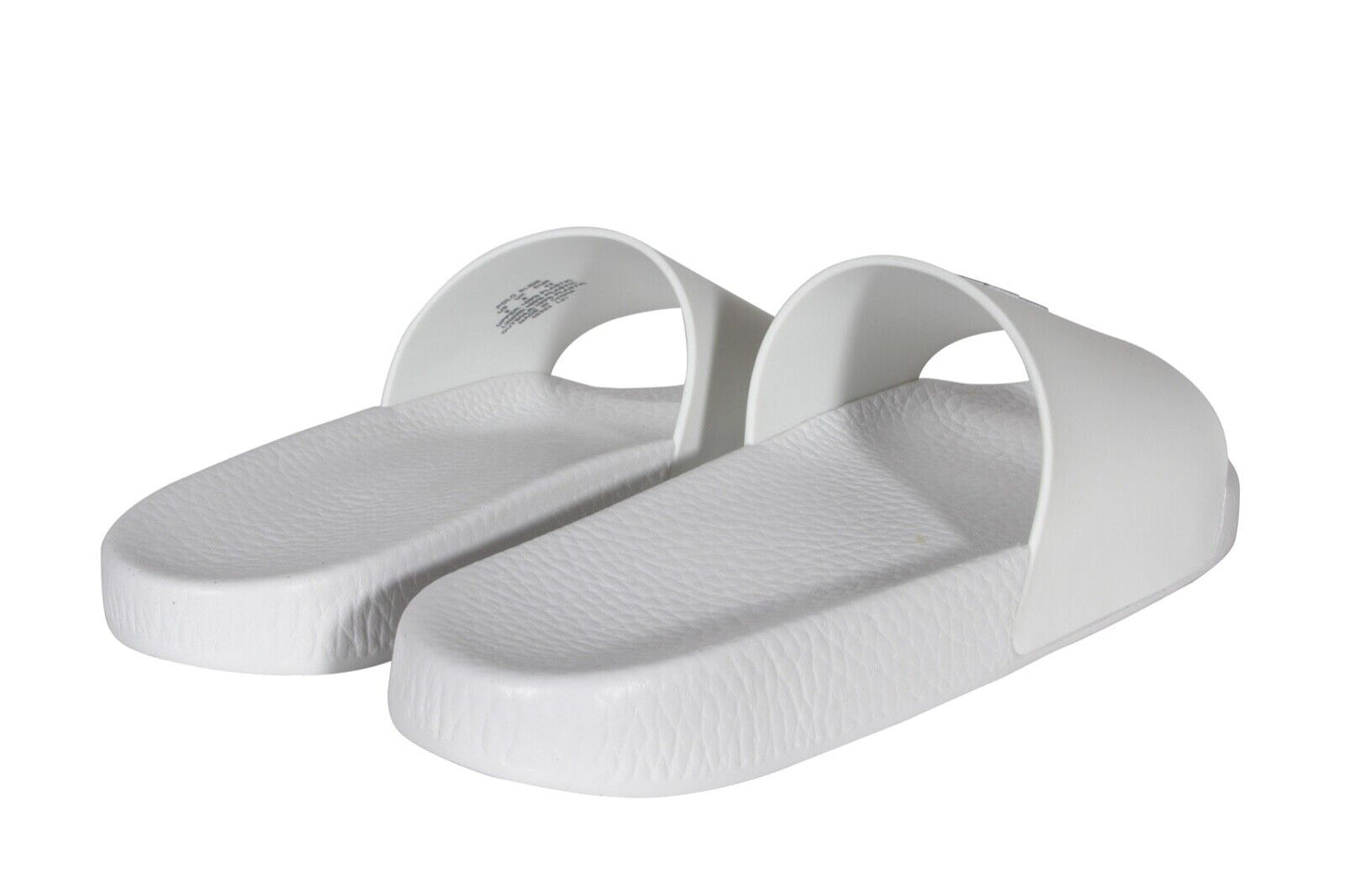 Polo Ralph Lauren Signature Pony Slide in White and Navy Blue 809852071001