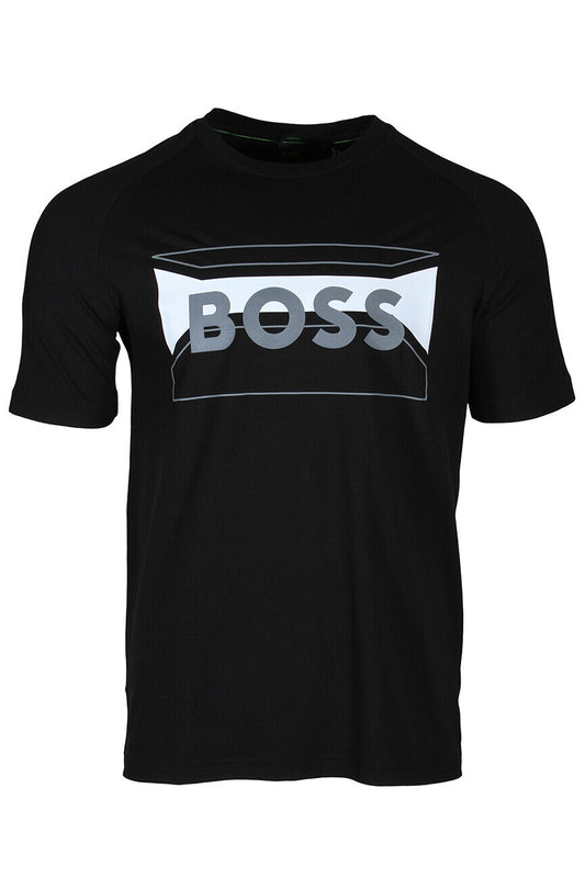 HUGO BOSS Tee 2 Men’s Regular Fit T-Shirt in Black 50514527 001