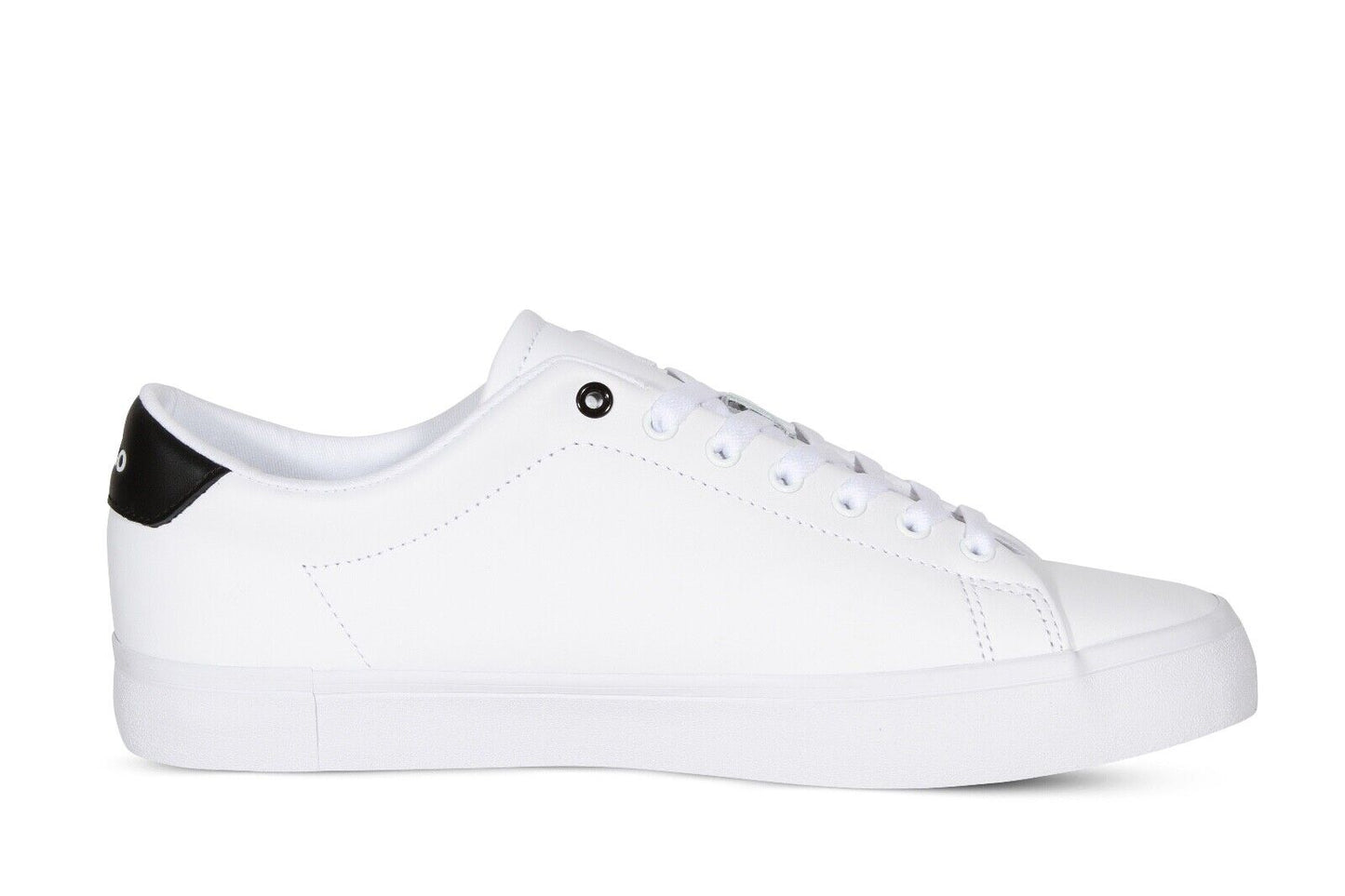Polo Ralph Lauren Longwood Logo Men’s Sneakers in White and Black 816862547001