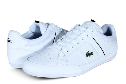 Lacoste Chaymon 0121 1 CMA Men’s Sneakers in White and Black 742CMA0014147