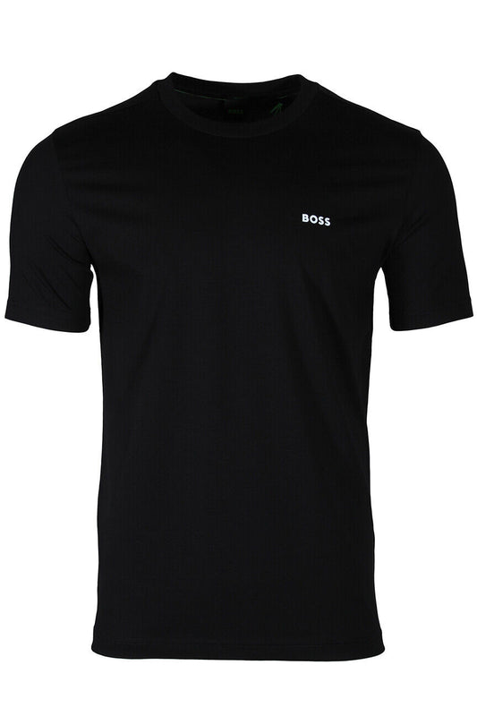 HUGO BOSS Tee Men’s Regular Fit T-Shirt in Black 50506373 001