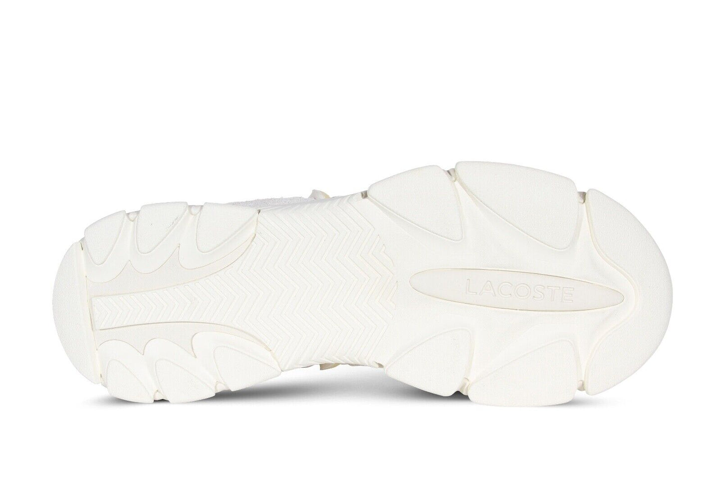 Lacoste L003 Neo 123 1 SMA Men's Sneakers in Off White and Black 745SMA00012G9
