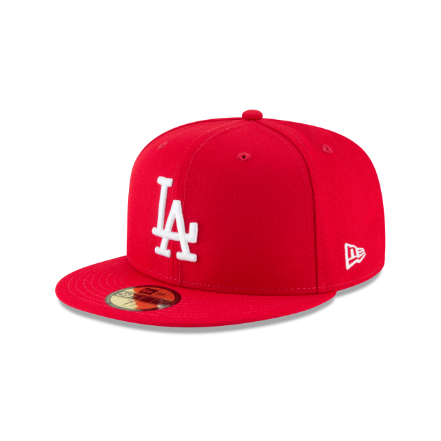 New Era MLB Basic 59fifty Los Angeles Dodgers Scarlet 11591141