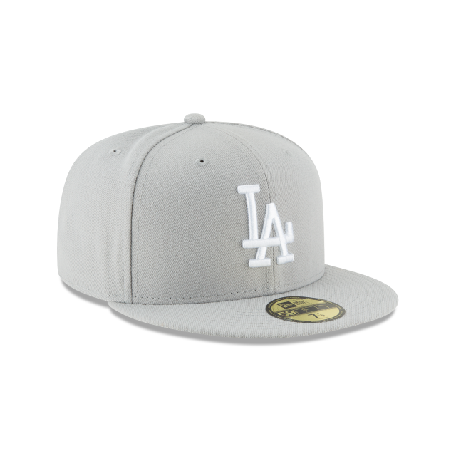 New Era MLB Basic 59fifty Los Angeles Dodgers Gray 11591145
