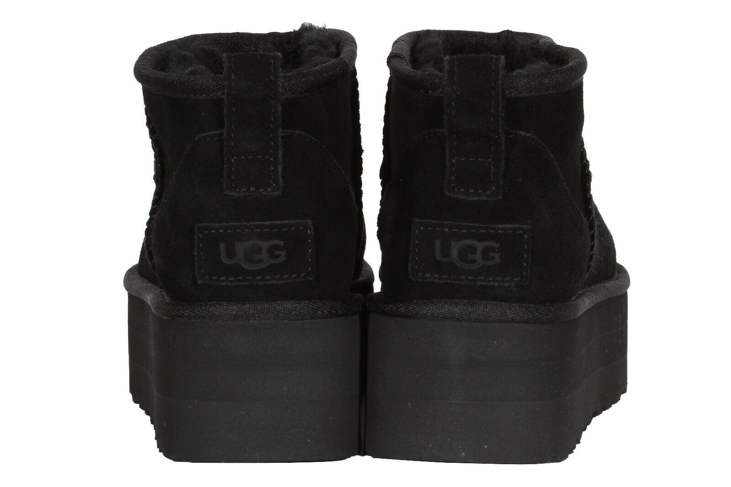 UGG Women's Classic Ultra Mini Platform in Black 1135092-BLK