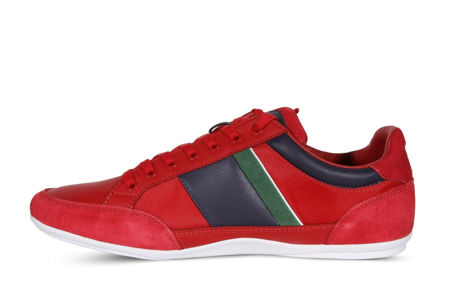 Lacoste Chaymon 123 1 CMA Men’s Sneakers in Red and Navy Blue 745CMA0017RS7