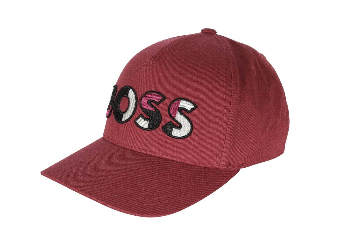 HUGO BOSS Sevile-Boss-2 Men’s Cotton-Twill Cap with Logo in Red 50471927 673