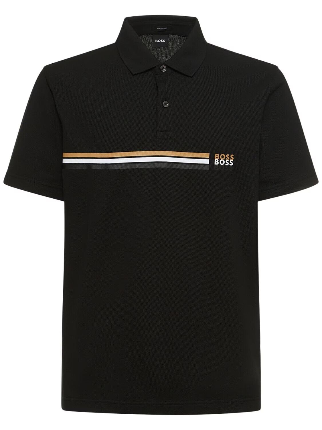 HUGO BOSS Pack 32 Men’s Regular Fit Polo Shirt in Black 50488266 001