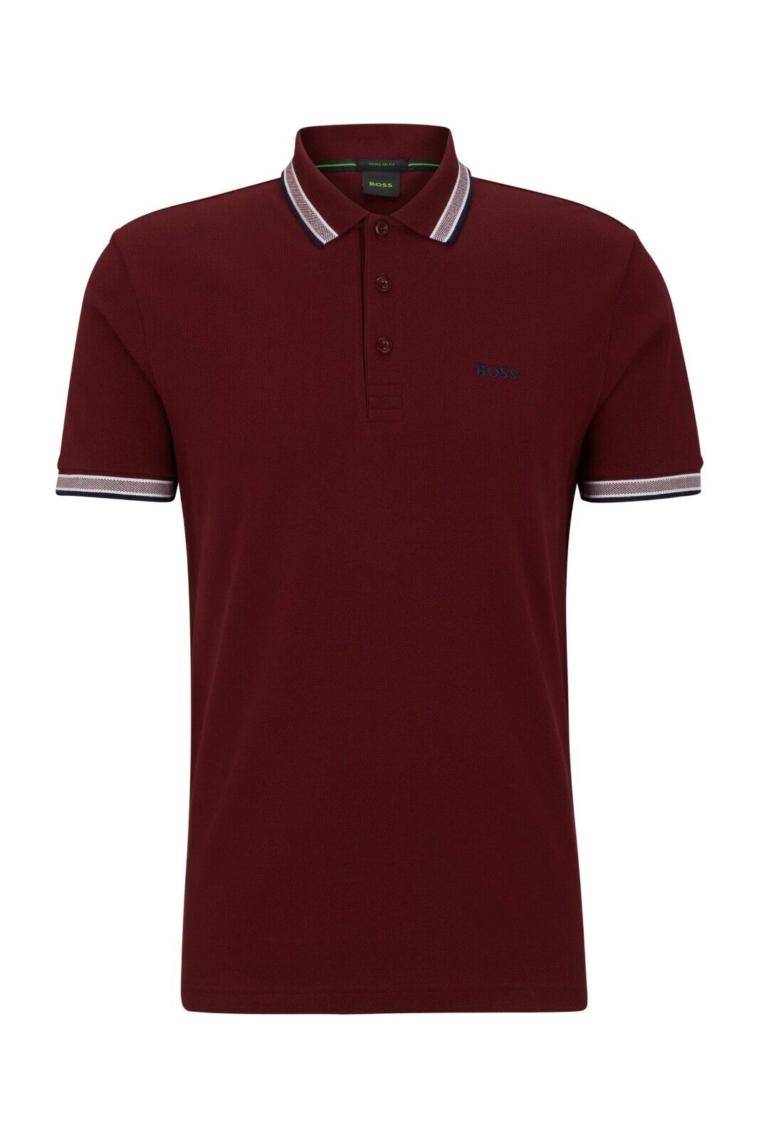 HUGO BOSS Paddy Regular Fit Men’s Polo Shirt in Dark Red 50505600 602