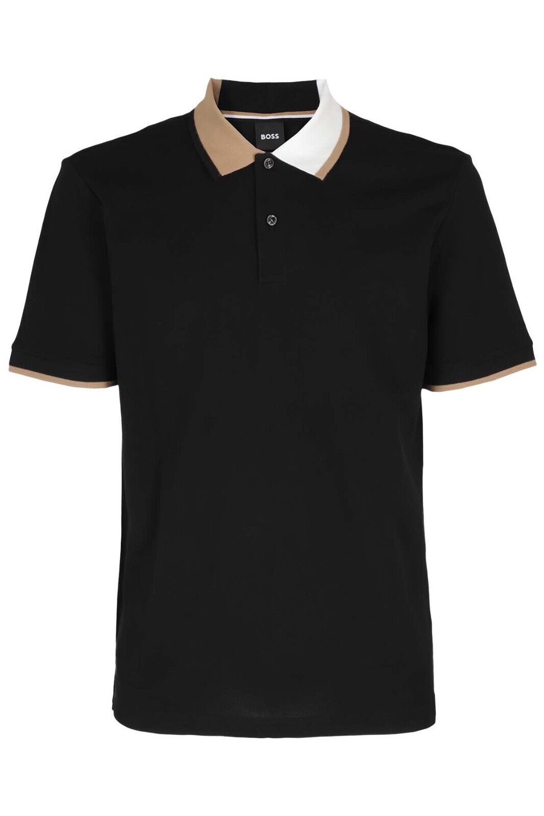 HUGO BOSS Parlay 177 Men’s Regular Fit Polo Shirt in Black 50488275 001