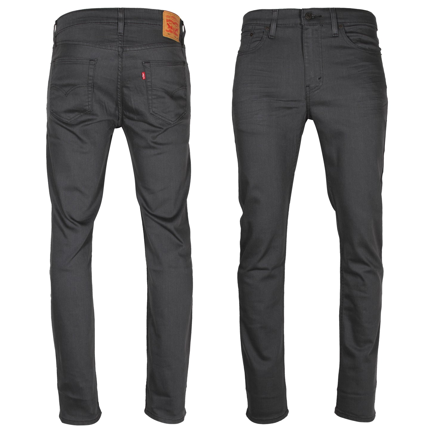 Levi’s 511 Slim Fit Men's Jeans Wash: Grey/Black 3D Style# 04511-2272