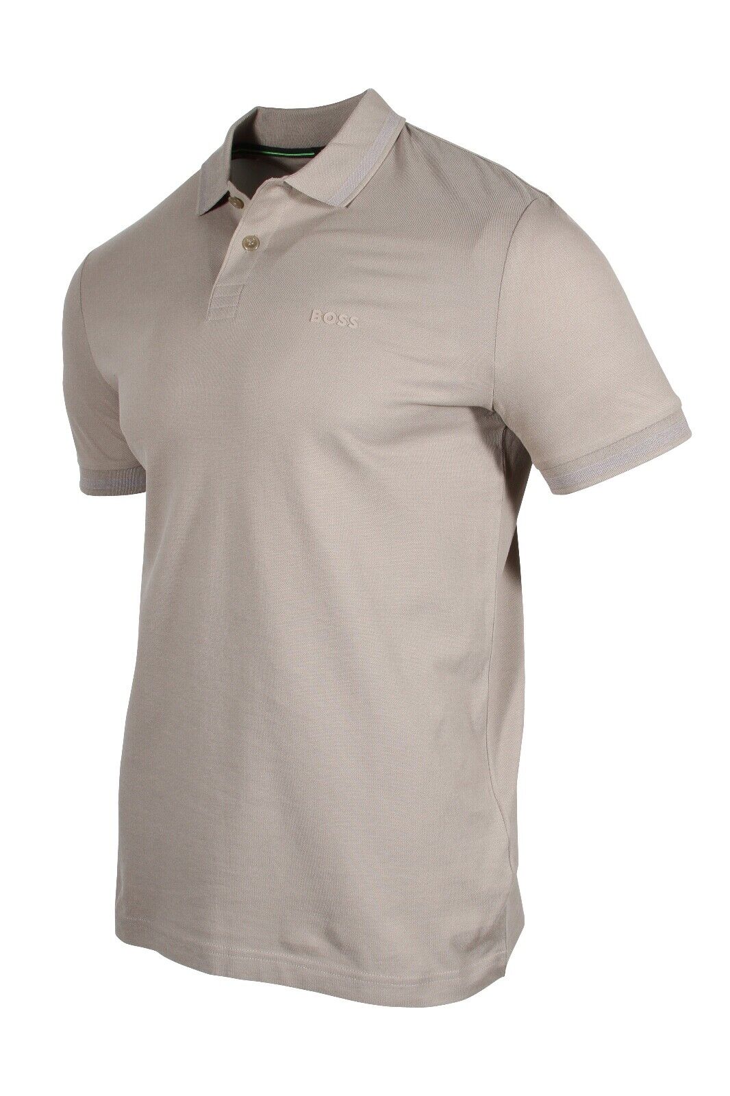 HUGO BOSS Pio 1 Men’s Cotton-Piqué Polo Shirt in Pastel Green 50494359-334