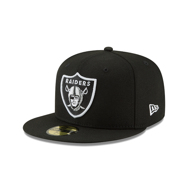 New Era 59fifty NFL Collection Las Vegas Raiders Hat Black 70339423