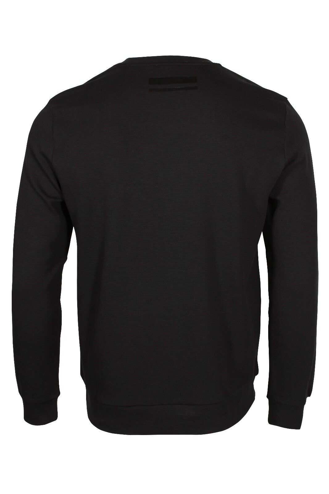 HUGO BOSS Salbo Mirror Men’s Cotton-Piqué Sweatshirt in Black 50510482-001