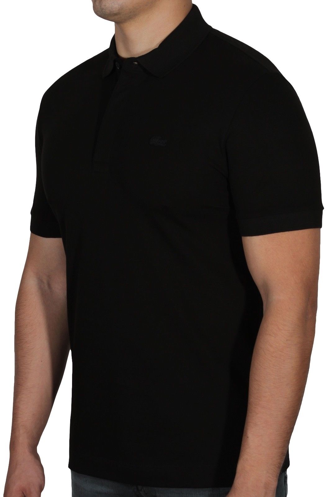 Lacoste Men's Paris Edition Regular Fit Polo Shirt Stretch PH5522-51 031 Black