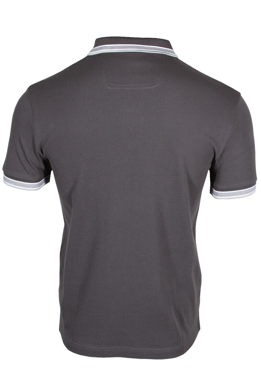 HUGO BOSS Paddy Men’s Cotton Polo Shirt With Logo in Dark Grey 50468983-028