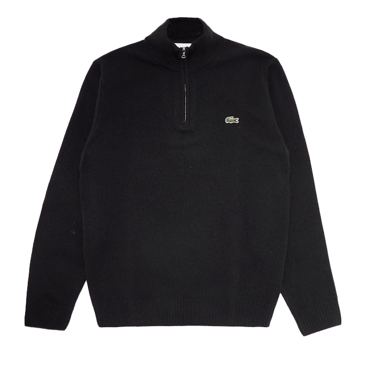 Lacoste Men’s Half-Zip Wool Sweater in Black AH1953-51 031