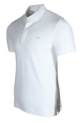 Lacoste Men's Regular Fit Stretch Cotton Paris Polo White PH5522-51 001